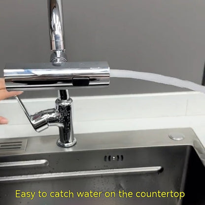 AquaLuxe - Premium 360º Waterfall Faucet Attachment